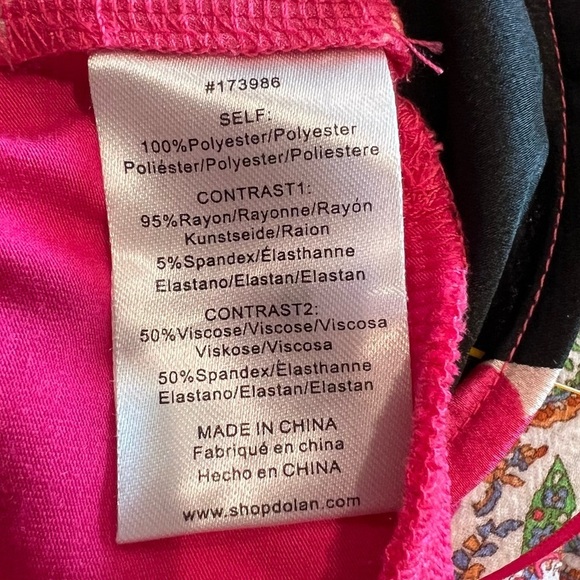 Anthropologie Floral Dolan One Shoulder Size Large - Picture 8 of 14